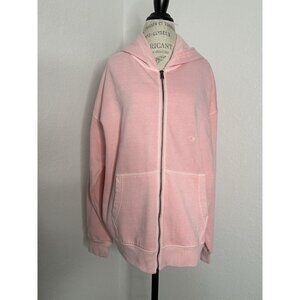 Aeropostale Hoodie Women's Size Large Pink Long Sleeve Pullover Casual NWT